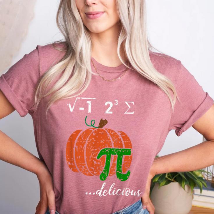 I Ate Some Pumpkin Pi Pie Math Teacher Halloween For Men Women Kids Women's Heather T-Shirt I Ate Some Pumpkin Pi Pie Math Teacher Halloween For Men Women Kids Women's Heather T-Shirt