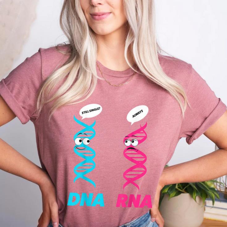 Biology Teacher DNA RNA Student Science Biologist Men Women Women's Heather T-Shirt