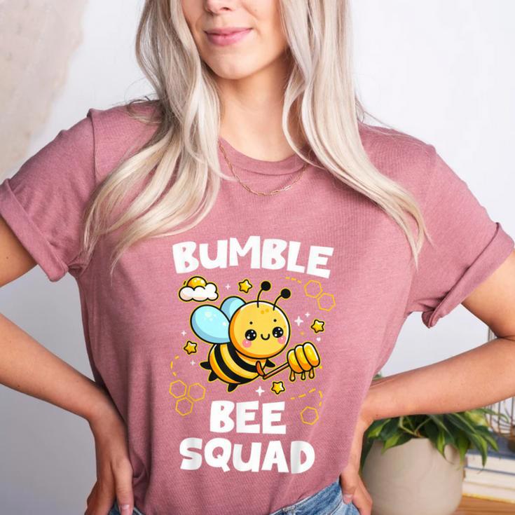 Bumble Bee Squad Honey Bumblebee Teacher Team Group Women's Heather T-Shirt Bumble Bee Squad Honey Bumblebee Teacher Team Group Women's Heather T-Shirt