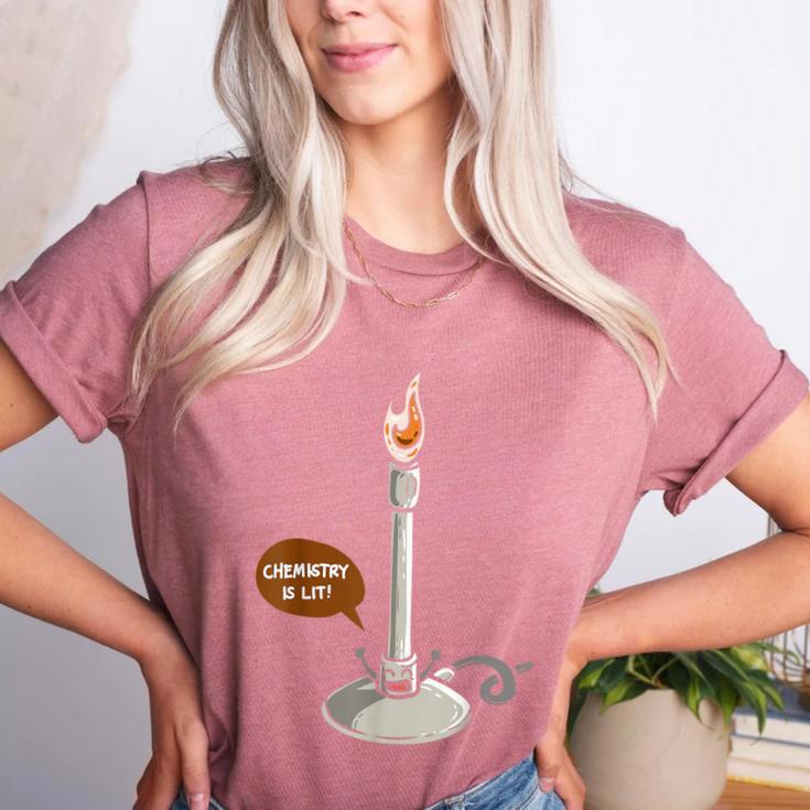 Chemistry Burner Science Lover Biology Chemistry Teacher Women's Heather T-Shirt Chemistry Burner Science Lover Biology Chemistry Teacher Women's Heather T-Shirt