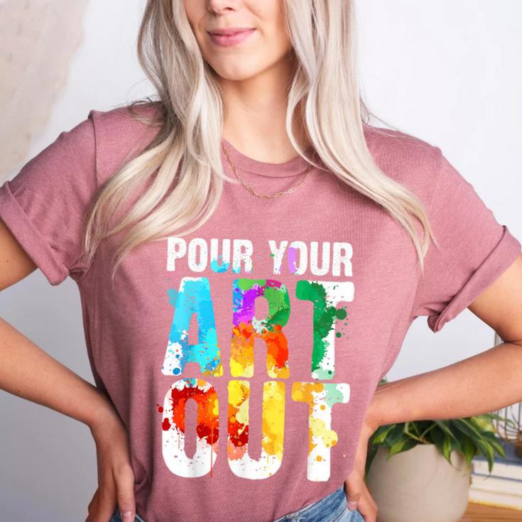 Cool Artist For Men Women Painter Art Teacher Paint Artists Women's Heather T-Shirt Cool Artist For Men Women Painter Art Teacher Paint Artists Women's Heather T-Shirt
