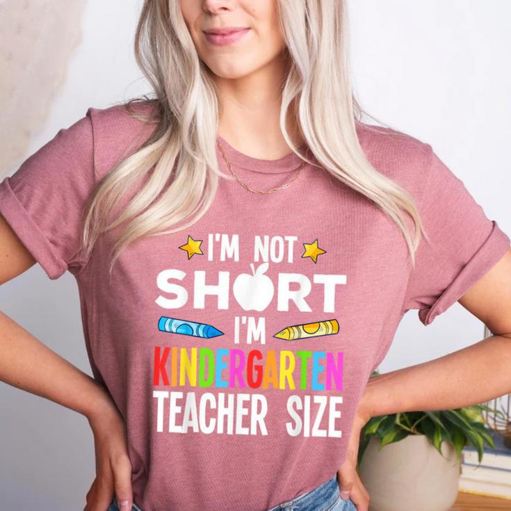 Cool Kindergarten Teacher Art For Men Women Preschool Kinder Women's Heather T-Shirt