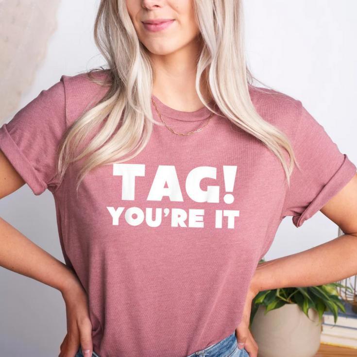 Fun Summer Tag You'Re It Teacher Vacation T-Shirt For Men Women Girls Kids Women's Heather T-Shirt