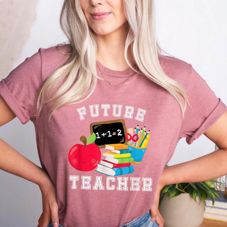 Future Teacher Costume For Adults And Kids T-Shirt Women's Heather T-Shirt Future Teacher Costume For Adults And Kids T-Shirt Women's Heather T-Shirt