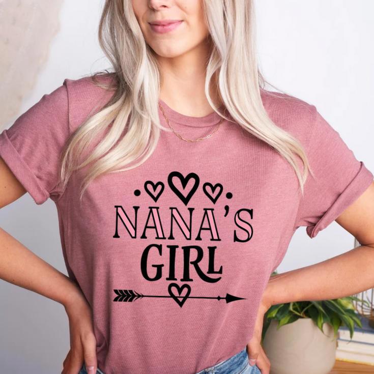 Granddaughter Nanas Girl Women's Heather T-Shirt