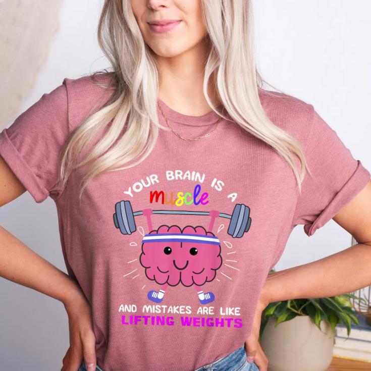 Growth Mindset Teacher Shirt Inspirational Shirts Women's Heather T-Shirt Growth Mindset Teacher Shirt Inspirational Shirts Women's Heather T-Shirt