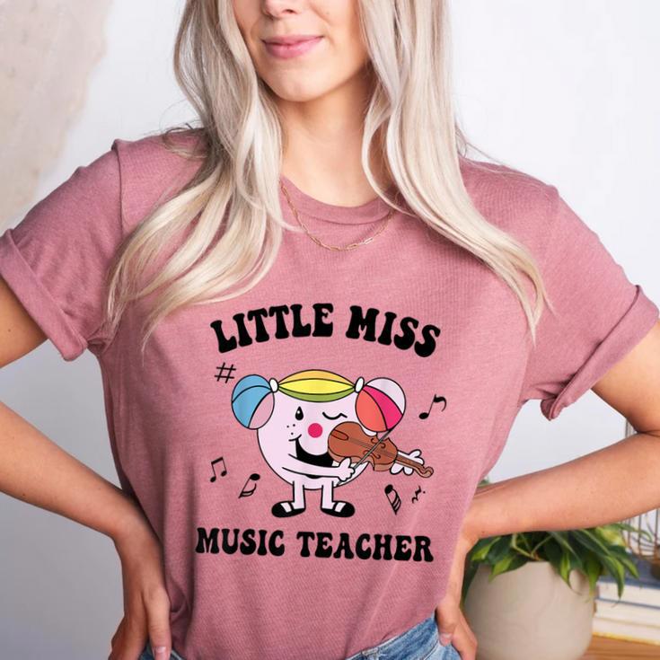 Little Miss Music Teacher Music Teacher Team Women's Heather T-Shirt