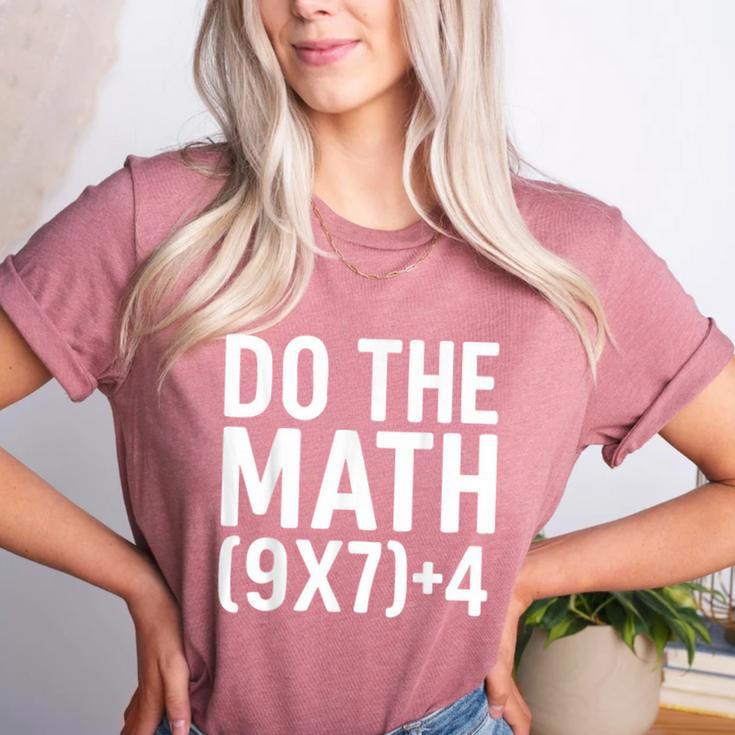 Retro Do The Math Teacher For Men Women Kid Boy Girl Women's Heather T-Shirt Retro Do The Math Teacher For Men Women Kid Boy Girl Women's Heather T-Shirt