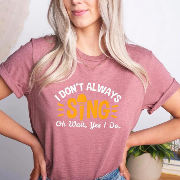 Singer Musician Music Musical Teacher Singing Women's Heather T-Shirt