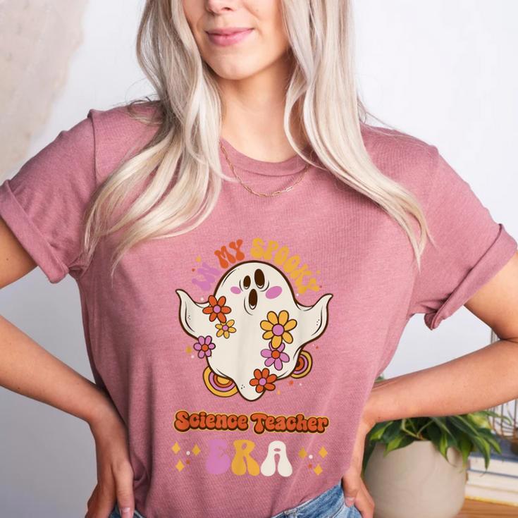 In My Spooky Science Teacher Era Occupational Haunts Women's Heather T-Shirt In My Spooky Science Teacher Era Occupational Haunts Women's Heather T-Shirt