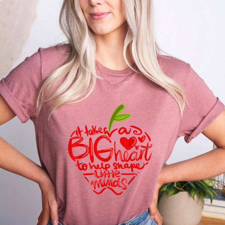 Teacher DayShirt Appreciation Day Apple Teach Learn Women's Heather T-Shirt Teacher DayShirt Appreciation Day Apple Teach Learn Women's Heather T-Shirt