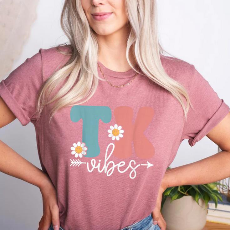 TK Vibes Back To School Teachers Students TK Team Women's Heather T-Shirt TK Vibes Back To School Teachers Students TK Team Women's Heather T-Shirt