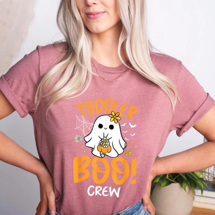 Toddler Boo Crew Babysitters Daycare Teacher Halloween Party Women's Heather T-Shirt
