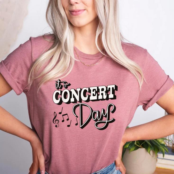 The Concert Day Elementary Music Teacher First Day Of School Women's Heather T-Shirt