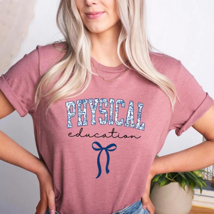 Physical Education PE Teacher PHYS Ed Student Graduation Women's Heather T-Shirt