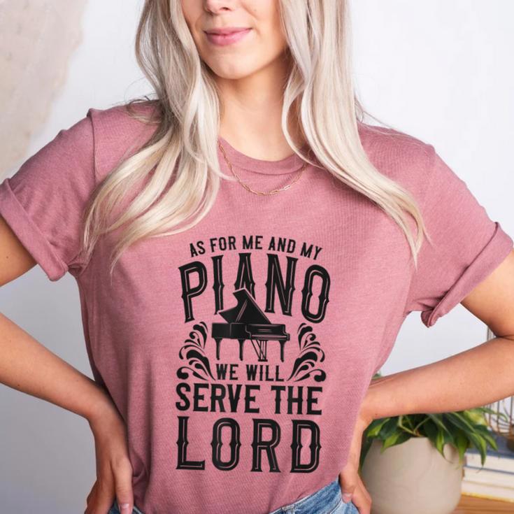 Piano Teacher Pianist Women's Heather T-Shirt
