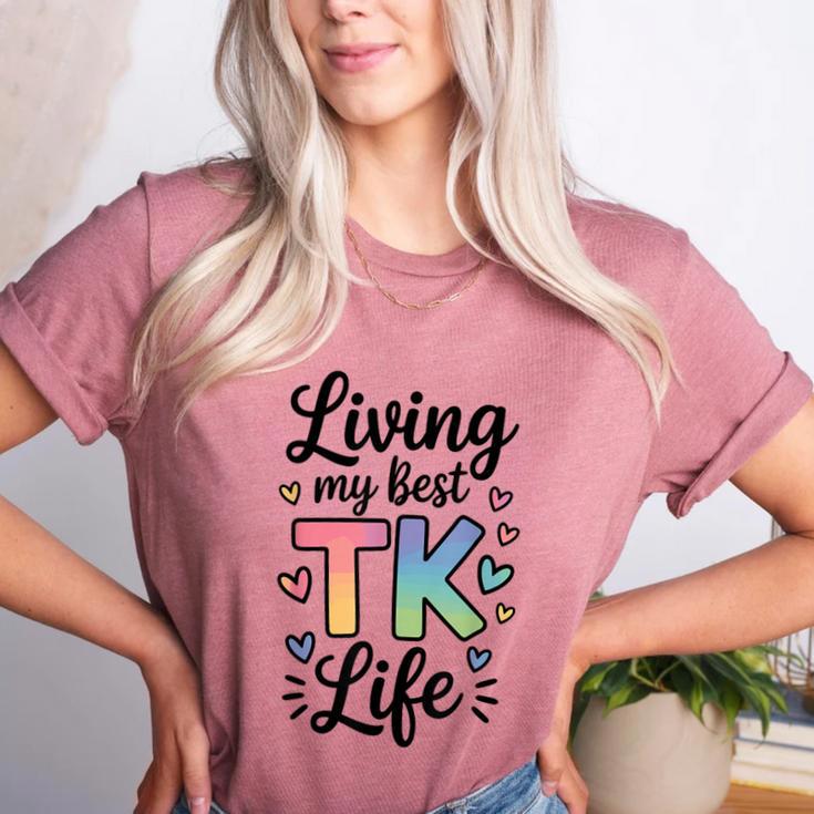 Transitional Kindergarten TK Teacher Women's Heather T-Shirt