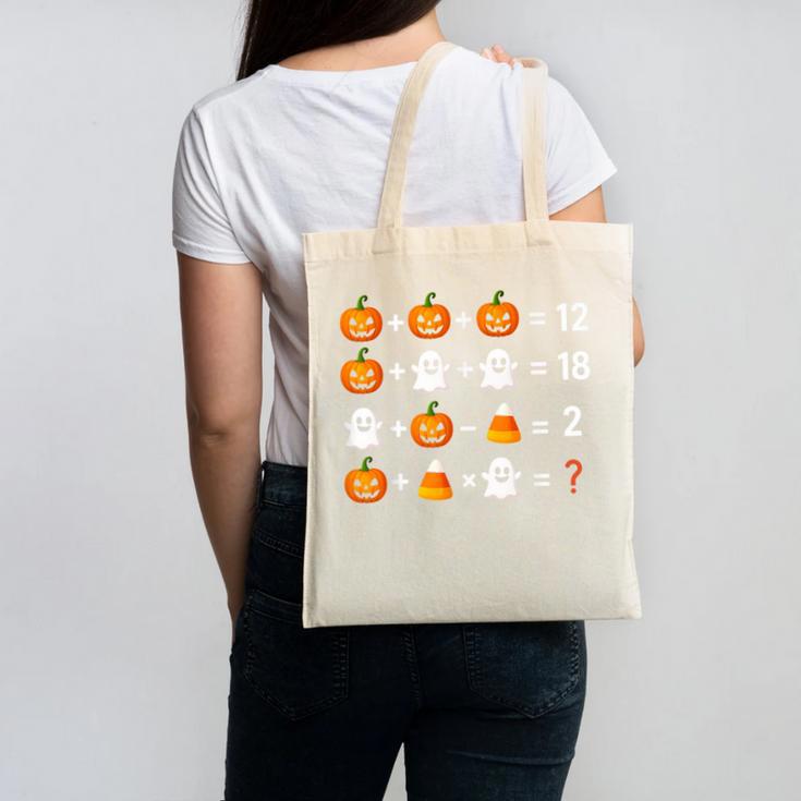 6 7 Meme 67 Halloween Order Of Operations Math Teacher Canvas Tote Bag