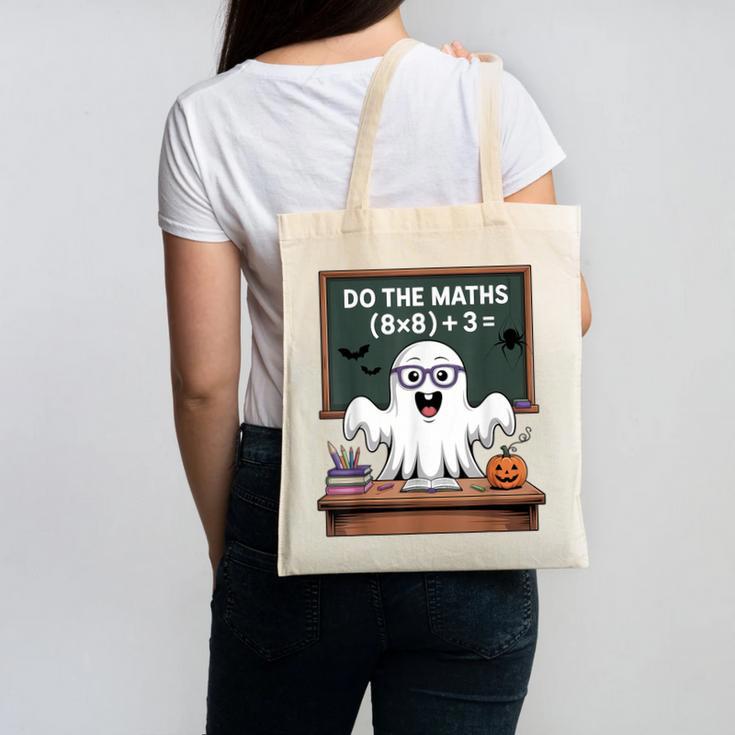 67 Teacher Halloween Ghost Six Seven Meme Do The Maths Canvas Tote Bag