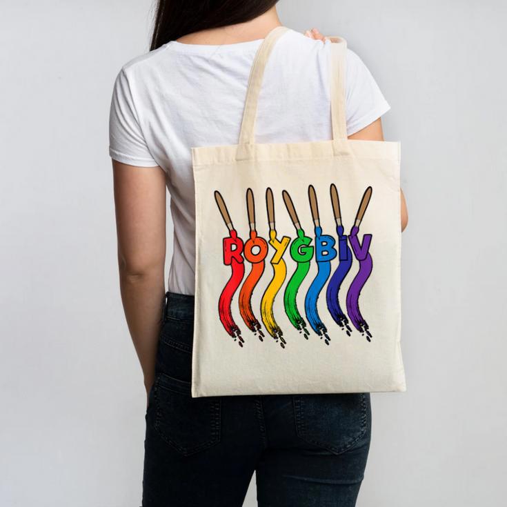 Art Teacher For Women Art Teacher Clothes Canvas Tote Bag