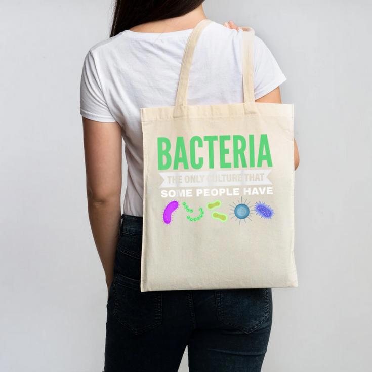 Bacteria Culture Biology Science Teacher Biologist Canvas Tote Bag