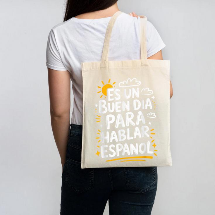 Bilingual Teacher Maestra Spanish Teacher Canvas Tote Bag