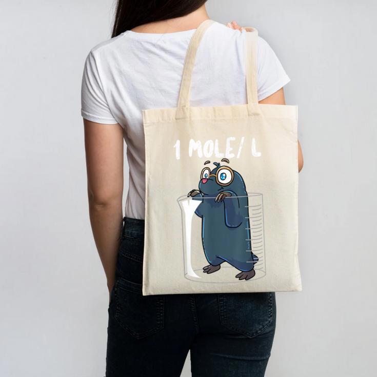 Chemistry Chemist Student Science Teacher Mole Canvas Tote Bag
