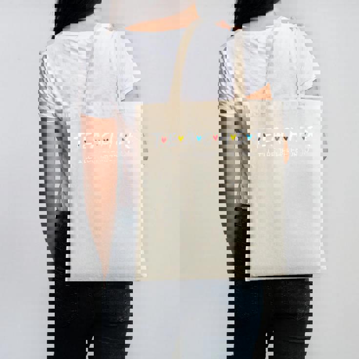 Cute Trendy Teacher Shirt I&#x27;Ll Be There For You Canvas Tote Bag