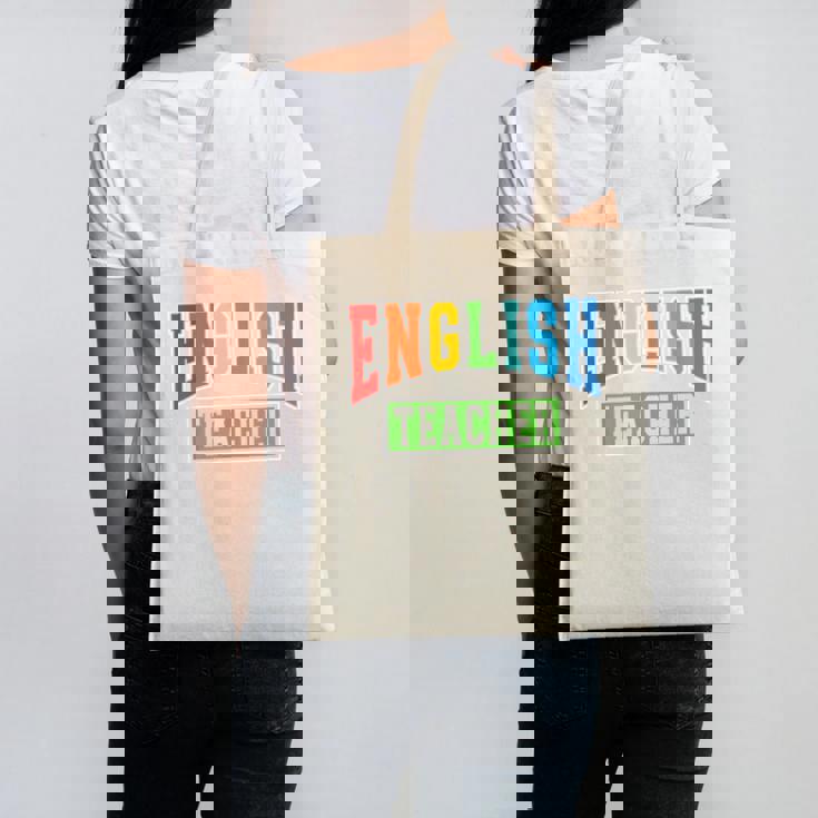 English Teacher Men Women Grammar Class English Teacher Canvas Tote Bag