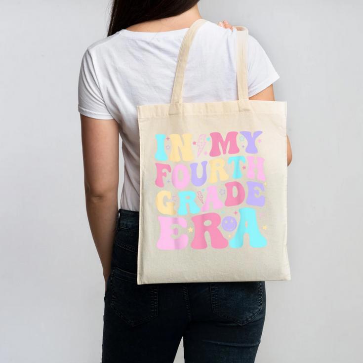 In My Fourth Grade Era Girl Back To School 4th Grade Teacher Canvas Tote Bag