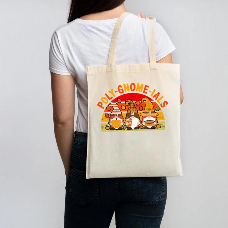 Fun Polynomial Calculus Algebra Poly-Gnome-Ials Math Teacher Canvas Tote Bag