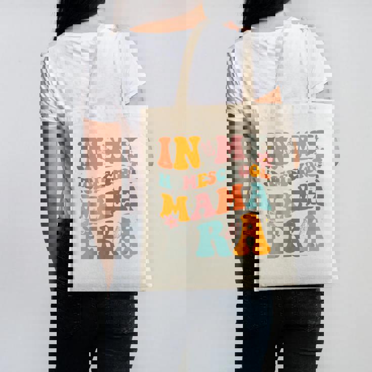 In My Homeschool Mama Era Mom Teacher Canvas Tote Bag