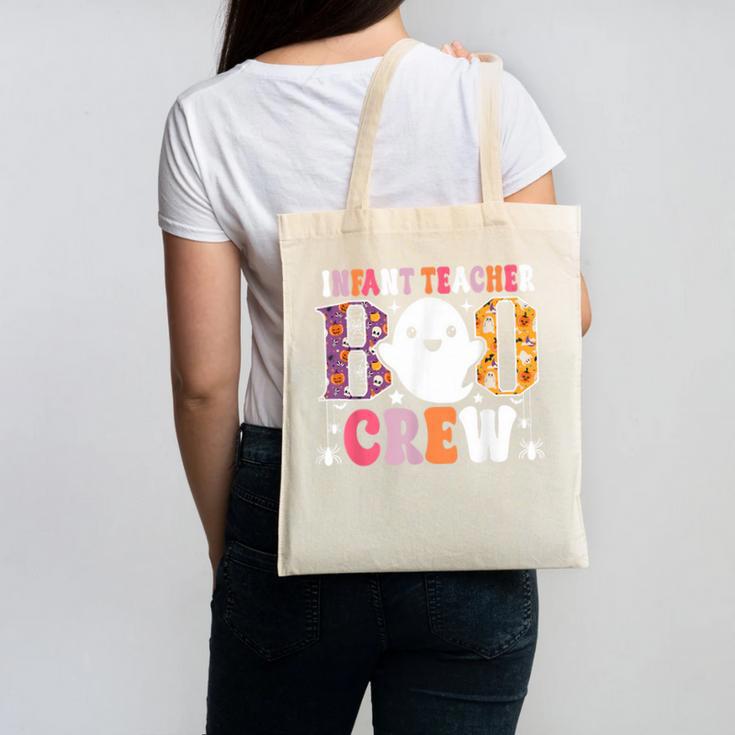 Infant Teacher Boo Crew Halloween Costume Canvas Tote Bag
