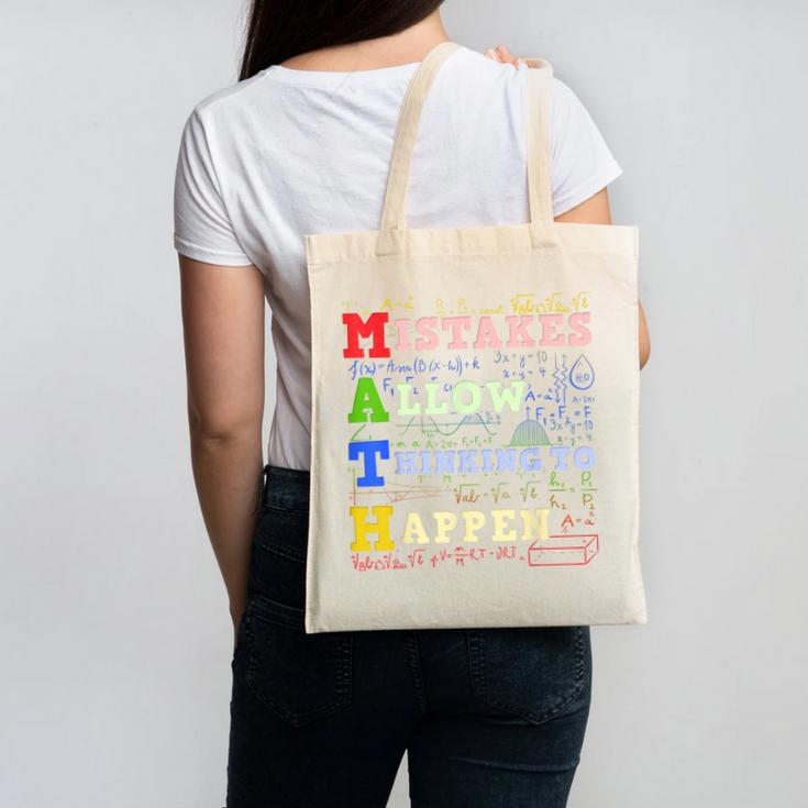 Math Teacher Math Student Mathematics Canvas Tote Bag