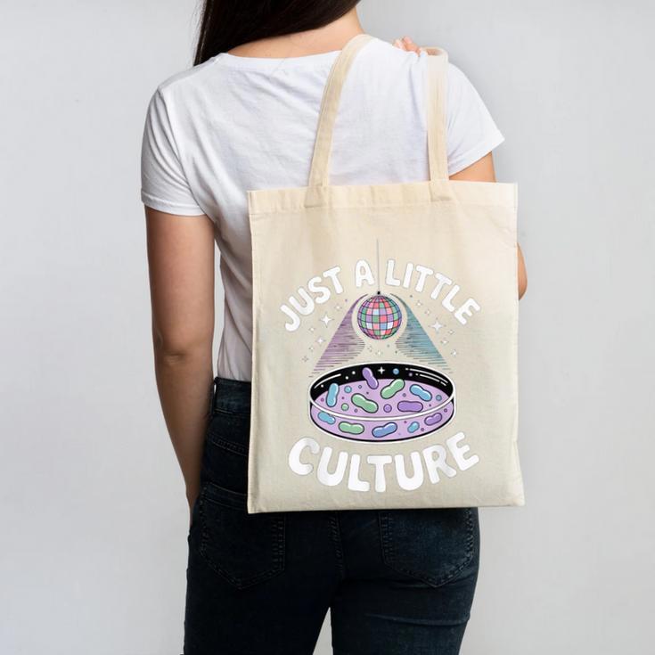 Microbiology Lab Love Culture Biology Teacher Lab Tech Canvas Tote Bag