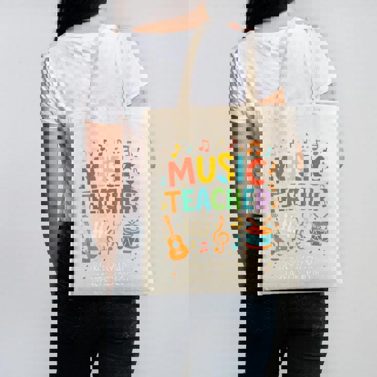 Music Teacher Music Sing Play Dance Choir Piano Canvas Tote Bag