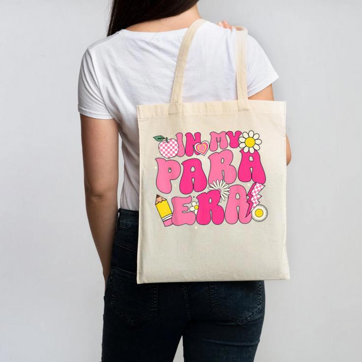 In My Para Era Teacher Back To School First Day Of School Canvas Tote Bag
