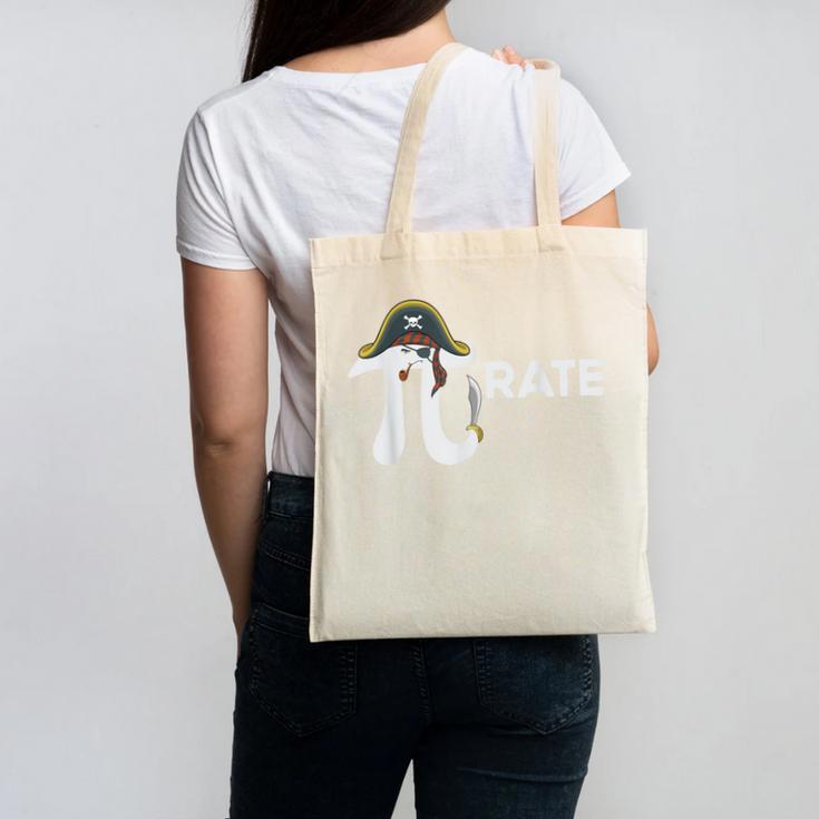 Pirate Pi Math Pie Halloween Costume Teacher Men Women Canvas Tote Bag