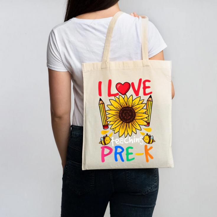 Pre School Teacher Pre-K Teacher Canvas Tote Bag