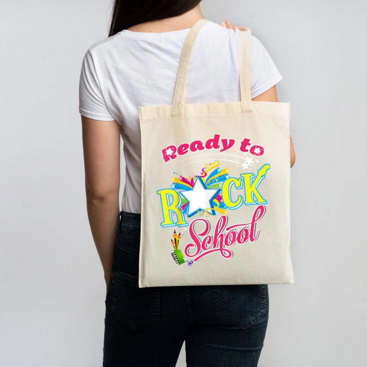 Ready To Rock School Shirt Students And Teachers Canvas Tote Bag