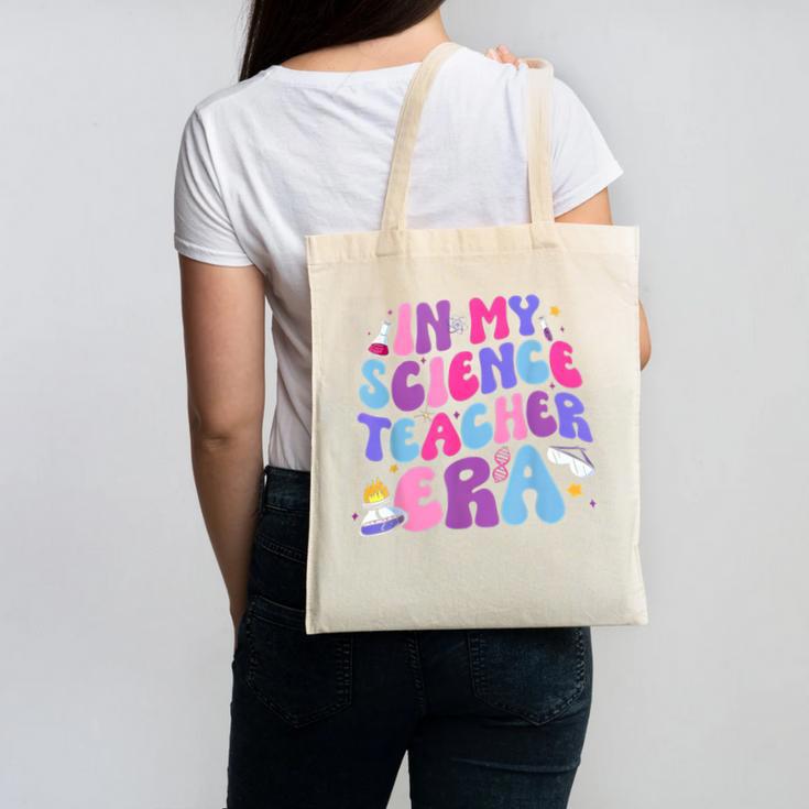 In My Science Teacher Era Teacher Canvas Tote Bag