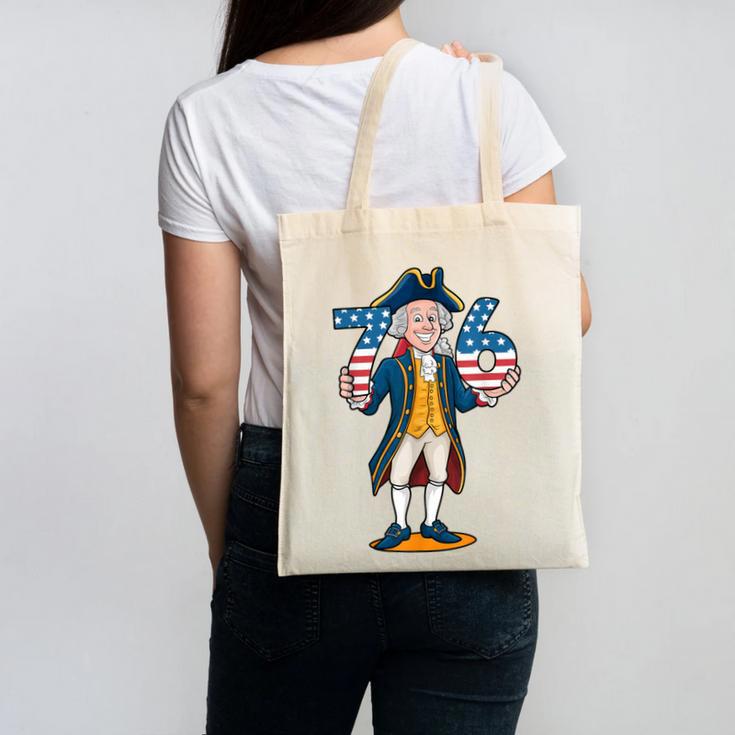 Six Seven 6 7 7 6 George Washington Teacher American Canvas Tote Bag