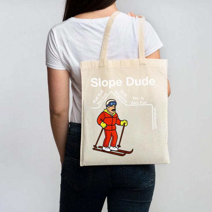 Slope Dude Algebra Geometry Middle School Math Teacher Canvas Tote Bag