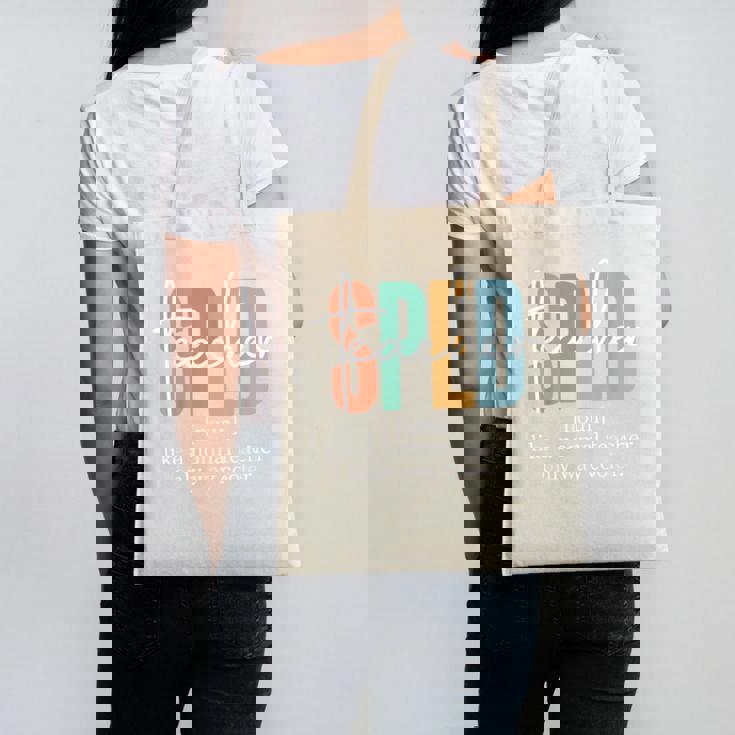 Special Education Sped Teacher Definition For Women &amp; Men Canvas Tote Bag