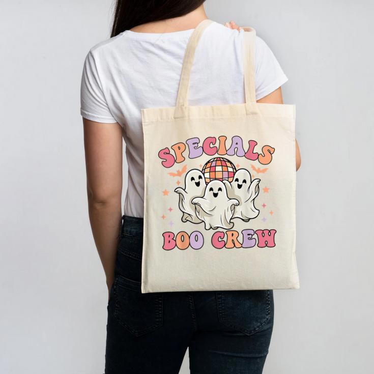 Specials Boo Crew Art Music Pe Tech Teacher Ghost Halloween Canvas Tote Bag