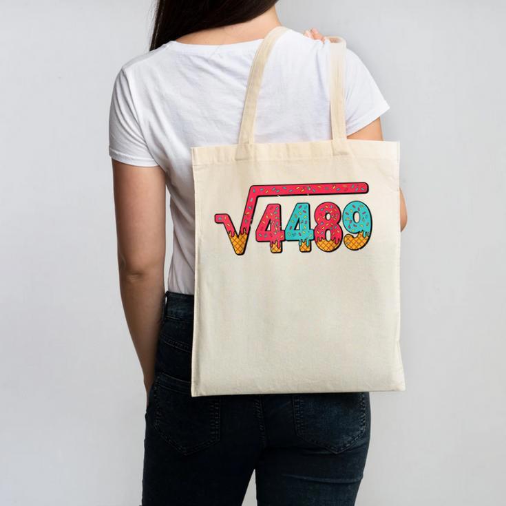 Square Root 4489 Slang Math Teacher Six Seven 6 7 Meme 67 Canvas Tote Bag