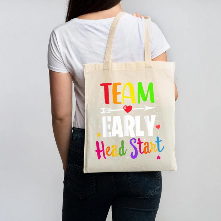 Teacher Early Childhood Education Preschool Head Start Crew Canvas Tote Bag