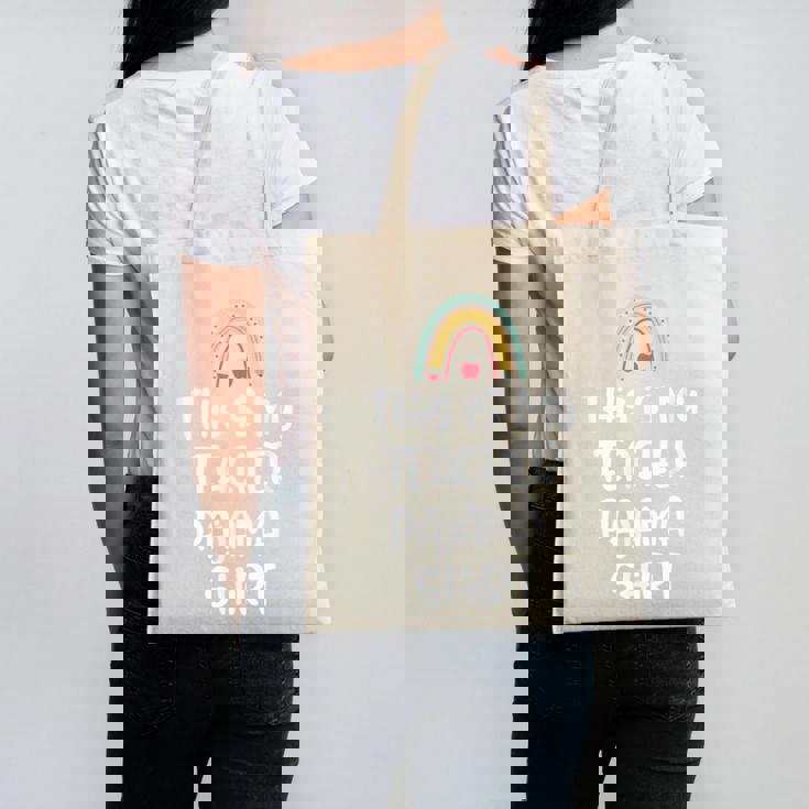 This Is My Teacher Pajama Shirt Teacher Life Tee Canvas Tote Bag