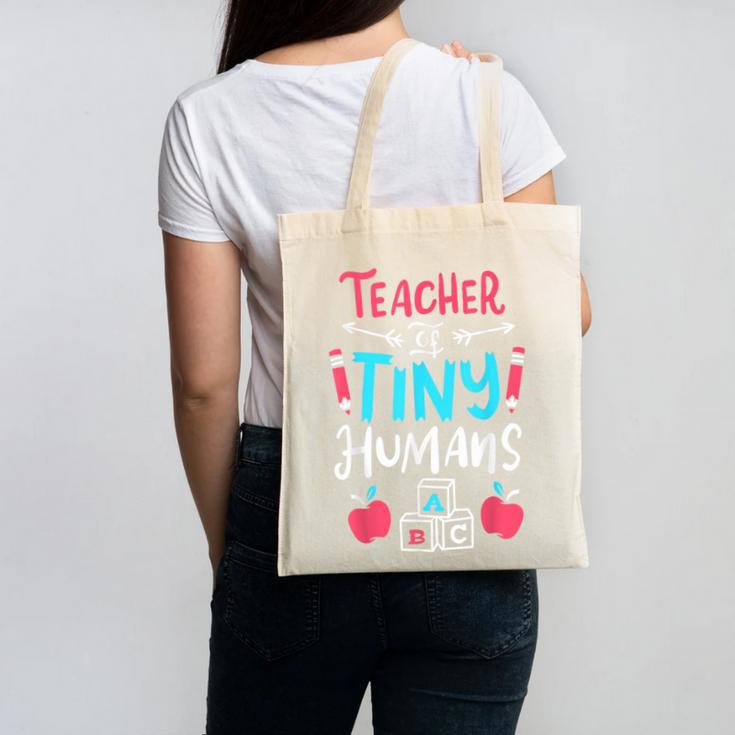 Teacher Preschool Pre K Kindergarten Canvas Tote Bag