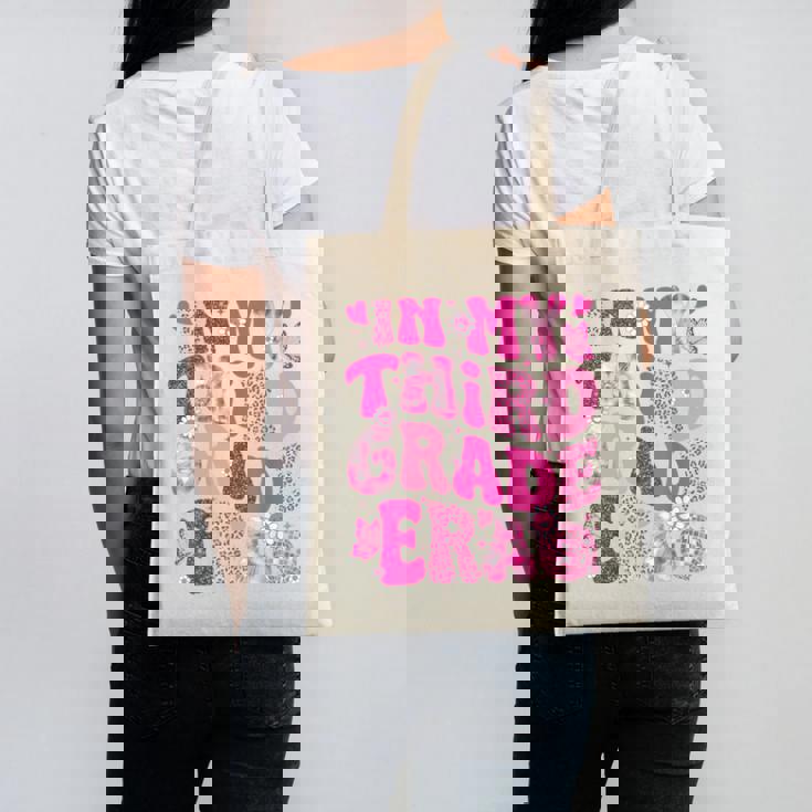 In My Third Grade Era Teachers Women Back To School Girls Canvas Tote Bag